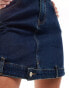 Фото #5 товара Urban Revivo a-line denim mini skirt in indigo