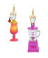 Фото #1 товара Серьги Betsey Johnson Drink Blender Mismatched