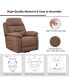 Power Lift Recliner Chair Sofa for Elderly Side Pocket