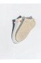 LCW DREAM Simli Baskılı Kadın Patik Çorap 5'li Paket