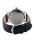 Фото #2 товара Наручные часы COACH women's Cadie Black Leather Strap Watch.