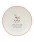 Christmas Fun Sayings 8.5" Dessert Plates Set of 6