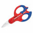 Electrician Scissors Knipex 9505155sb 130 x 32 x 155 mm Fibreglass Stainless steel