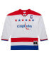 Mitchell Ness Men's Alexander Ovechkin White Washington Capitals 2012/13 Alternate Captain Blue Line Player Jersey