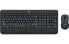 Фото #2 товара Logitech MK545 ADVANCED Wireless Keyboard and Mouse Combo - Full-size (100%) - RF Wireless - QWERTY - Black - Mouse included