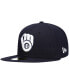 Фото #5 товара Men's Navy Milwaukee Brewers Logo White 59FIFTY Fitted Hat