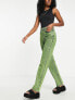 Фото #3 товара Topshop Kort jeans in zesty lime green