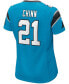 ფოტო #4 პროდუქტის Women's Jeremy Chinn Blue Carolina Panthers Player Game Jersey