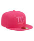 ფოტო #3 პროდუქტის Men's Pink New York Giants Color Pack 59FIFTY Fitted Hat