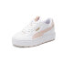 Фото #2 товара Puma Karmen Rebelle Mini Hearts Toddler Girls White Sneakers Casual Shoes 39245