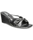 Фото #1 товара Women's Olivia Knotted Slide Wedge Sandals