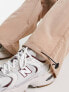 Noisy May parachute pants in beige