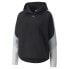 Puma Evostripe Logo Pullover Hoodie Womens Black Casual Outerwear 84980801