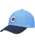 Фото #3 товара Men's Light Blue Chicago Cubs City Connect Clean Up Adjustable Hat