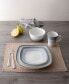 Фото #49 товара Colorscapes Layers Square Dinner Plate Set/4, 10.75"