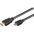 Фото #1 товара goobay Mini HDMI Kabel 1,5m High Speed