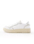 Free People classic stacked trainers in white