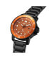 ფოტო #7 პროდუქტის Men's Cali Diver Ionic Plated Black Stainless Steel Watch 40MM