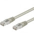 Фото #3 товара Wentronic Goobay Cat 5e Patchkabel F/UTP Grau 2 m - CCA Kupfergemisch 50128 - Cable - Network