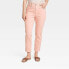 Women's High-Rise 90's Slim Straight Jeans - Universal Thread Pink 8