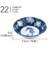 Фото #3 товара Sea Life Set of 6 All Purpose Bowl 7.5" x 2", Service For 6