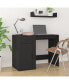 Desk Black 39.4"x19.3"x29.5" Engineered Wood