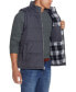 ფოტო #5 პროდუქტის Men's Flannel Lined Puffer Vest