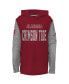 Big Boys Crimson Alabama Crimson Tide Heritage Hoodie Long Sleeve T-shirt