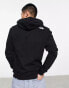 The North Face Fine logo fleece hoodie in black