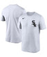 Фото #4 товара Men's White Chicago White Sox Wordmark Legend T-shirt