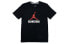 Фото #1 товара Air Jordan "广州" 运动圆领短袖T恤 男款 黑色 / Футболка Air Jordan T AQ9799-010