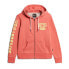 Фото #2 товара SUPERDRY Super Athletic Graphic full zip sweatshirt