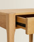 Фото #4 товара Oak bedside table with drawer