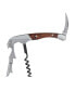 Фото #3 товара Wood Handle Double-Hinged Waiter's Corkscrew