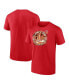 Фото #2 товара Men's Red Tampa Bay Buccaneers Big and Tall Sporting Chance T-shirt