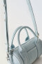 Фото #8 товара Джинсовая сумка-боулинг формата мини ZARA
