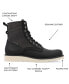 Фото #7 товара Men's Elevate Tru Comfort Foam Plain Toe Lace-up Ankle Boots