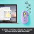 Фото #4 товара Logitech POP Mouse with emoji - Ambidextrous - Optical - RF Wireless + Bluetooth - 4000 DPI - Green