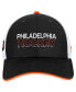 ფოტო #3 პროდუქტის Men's Black Philadelphia Flyers Authentic Pro Rink Trucker Adjustable Hat