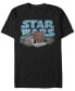 Star Wars Men's Classic Cute Chewbacca Hair In The Wind Short Sleeve T-Shirt