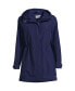 Фото #1 товара Plus Size Squall Hooded Waterproof Raincoat