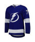 Фото #3 товара Men's Victor Hedman Blue Tampa Bay Lightning Home Authentic Pro Player Jersey