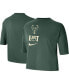 ფოტო #1 პროდუქტის Women's Hunter Green Milwaukee Bucks Essential Boxy T-shirt