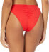 La Blanca Women's Island Goddess Solid Swim Hipster Bottom Cherry size 4 307031