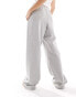 4th & Reckless Lennon lounge wide leg jogger in grey