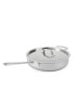 Фото #1 товара Martha by Martha Stewart Stainless Steel 3.5 QT Straight Sided Saute Pan with Lid