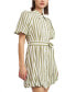 Фото #3 товара Women's CeCe Striped Shirtdress