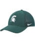 ფოტო #2 პროდუქტის Men's Green Michigan State Spartans Legacy91 Meshback Swoosh Performance Flex Hat