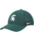 Фото #2 товара Men's Green Michigan State Spartans Legacy91 Meshback Swoosh Performance Flex Hat