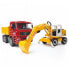 Bruder MAN TGA Construction truck with Liebherr Excavator - Multicolor - ABS synthetics - 3 yr(s) - 1:16 - 175 mm - 415 mm